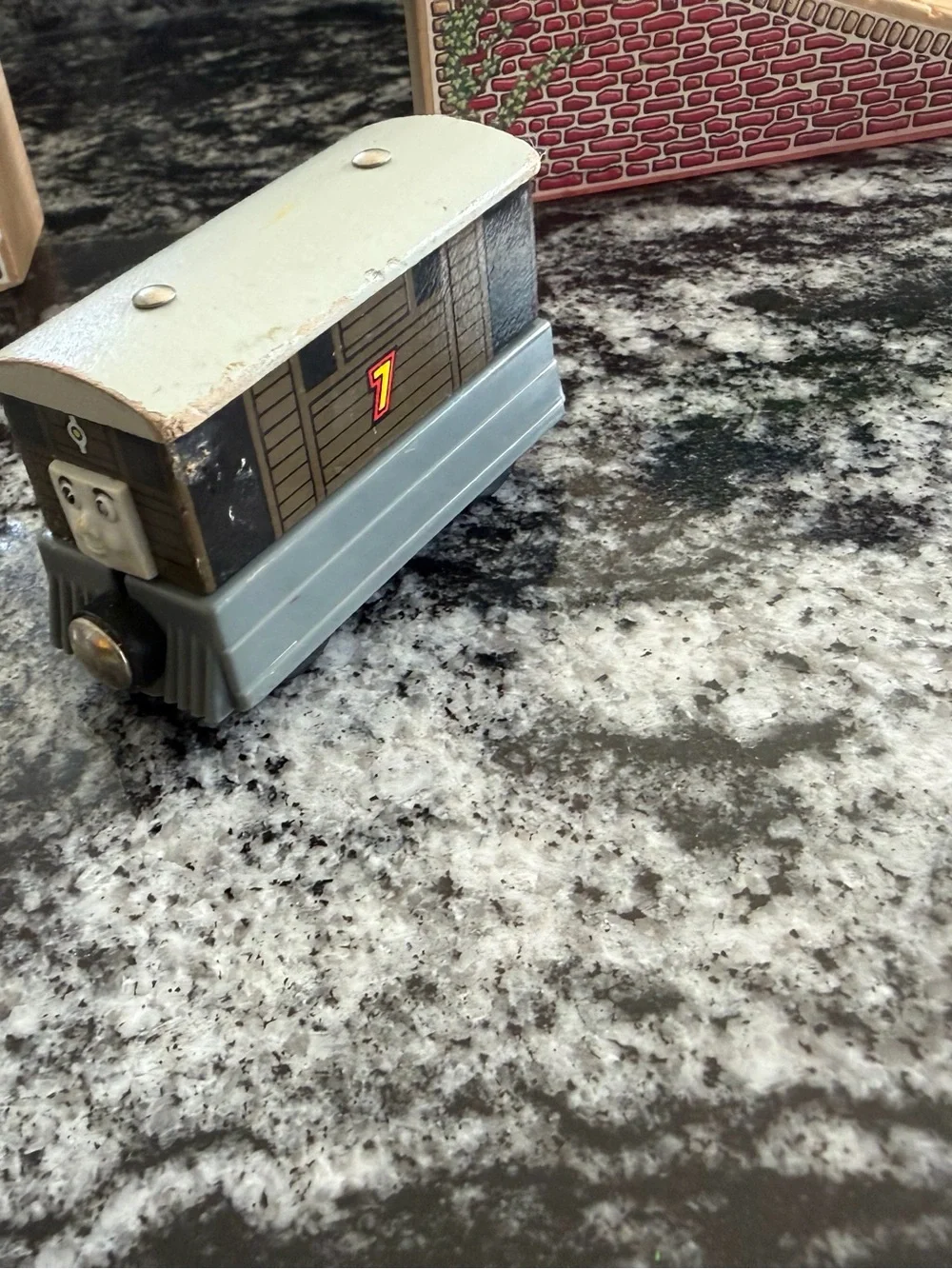 Vintage Thomas the tank engine Wooden Train Cars and Engines - Kids Toys